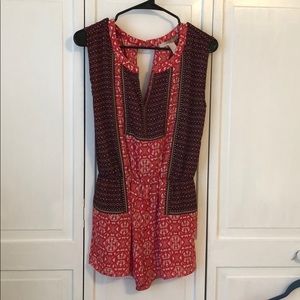 Forever 21 Contemporary Key Hole Romper